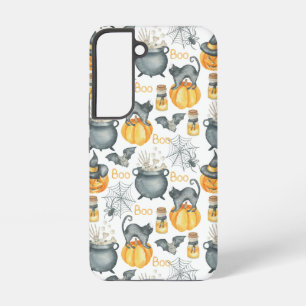 Coque Samsung Galaxy Halloween Whimsical Cauldron et Motif de chats
