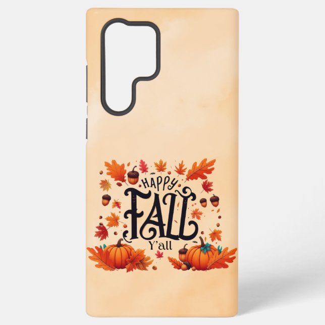 Coque Samsung Galaxy Happy Fall Y'all classique (Verso)