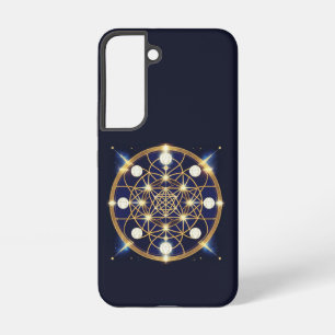 Coque Samsung Galaxy Harmonie Céleste – La Lumière au Sein de la Grille