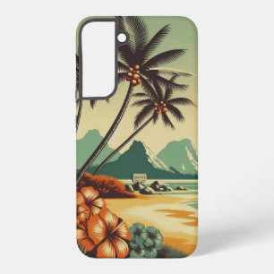 Coque Samsung Galaxy Hawaï/Tropical vintage