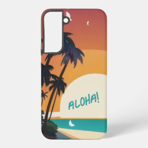 Coque Samsung Galaxy Hawaïen/Aloha/Tropical/plage