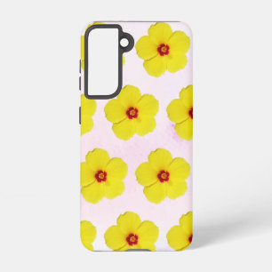 Coque Samsung Galaxy Hibiscus jaune