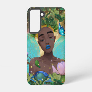 Coque Samsung Galaxy Histoire magique d'une fée noire afro-américaine