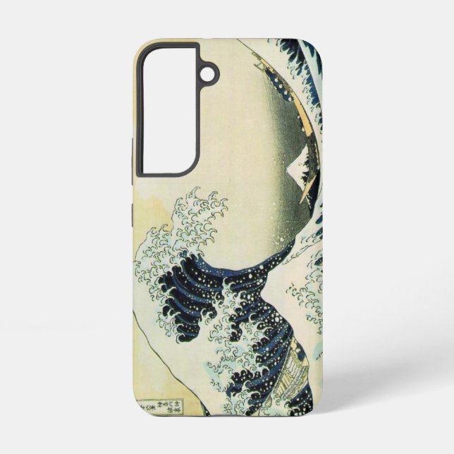 Coque Samsung Galaxy Hokusai Grande vague de Kanagaw Samsung cas de tél (Verso)