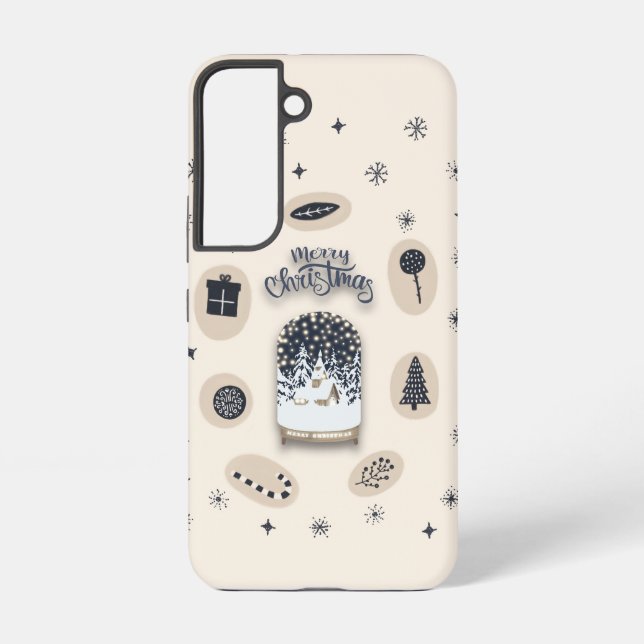 Coque Samsung Galaxy holis_2_un Noël brillant_2 (Verso)