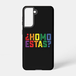Coque Samsung Galaxy Homo Estas espagnol mexicain drôle Gay pride LGBTQ