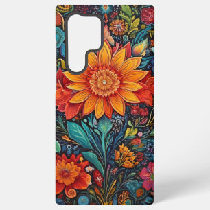 Coque Samsung Galaxy Housse de fleurs