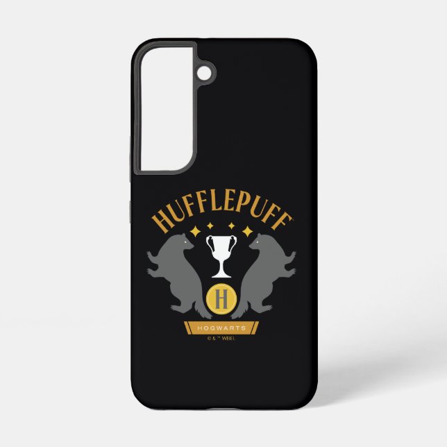 Coque Samsung Galaxy HUFFLEPUFF™ Badger and Cup House Pride Graphisme (Verso)
