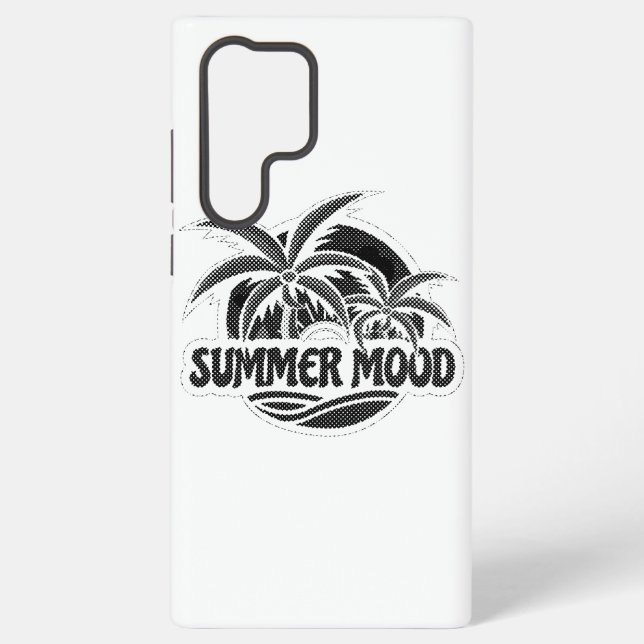 Coque Samsung Galaxy Humeur d'été (Verso)