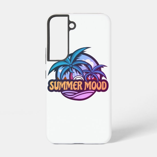 Coque Samsung Galaxy Humeur d'été (Verso)
