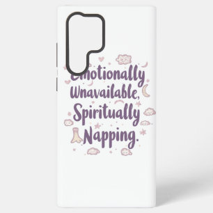 Coque Samsung Galaxy Humour d'introverti impertinent avec des nuages mi