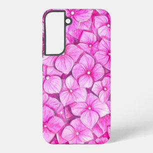 Coque Samsung Galaxy Hydrangea aquarelle