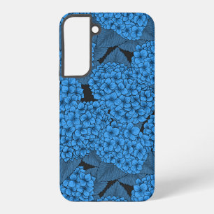 Coque Samsung Galaxy Hydrangea bleue