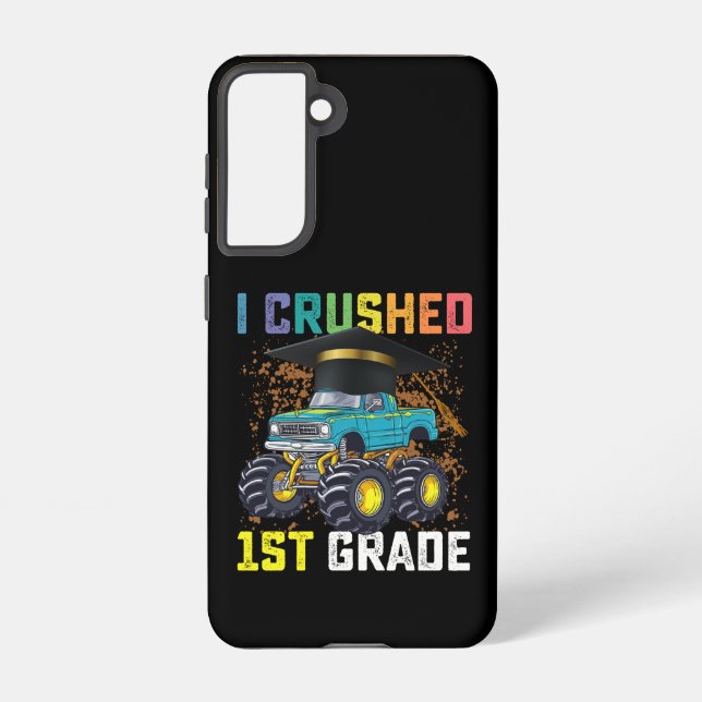 Coque Samsung Galaxy I Broyé 1ère année Monster Truck Graduation (Verso)