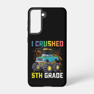 Coque Samsung Galaxy I Crushed 5e grade Monster Truck Graduation
