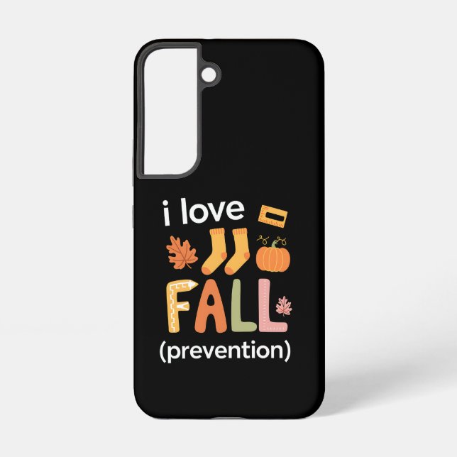 Coque Samsung Galaxy I Love Fall Prevention (Verso)