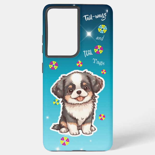 Coque Samsung Galaxy Illuminez votre journée à chaque appel ! (Verso)