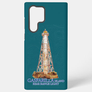 Coque Samsung Galaxy Illustration aquarelle Gasparilla Island Light