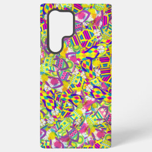 Coque Samsung Galaxy Illustration aquarelle, motif de tongs