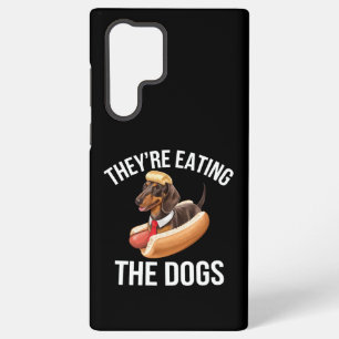 Coque Samsung Galaxy Ils mangent les chiens Donald Trump Débat 2024