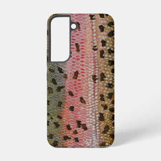 Coque Samsung Galaxy Impression de peau de truite arc-en-ciel