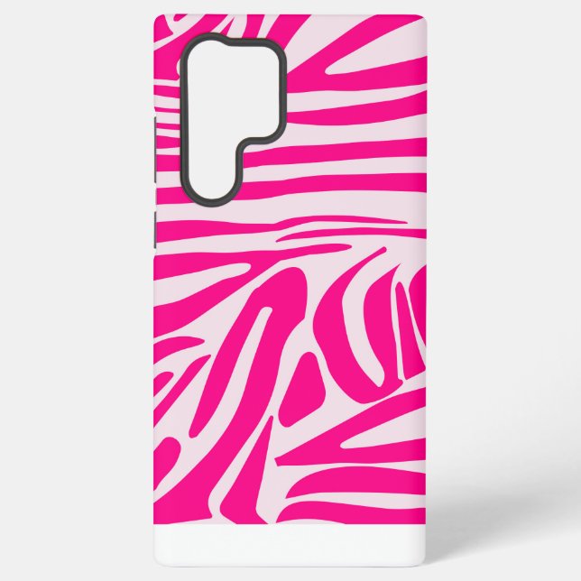 Coque Samsung Galaxy Impression zèbre rose (Verso)