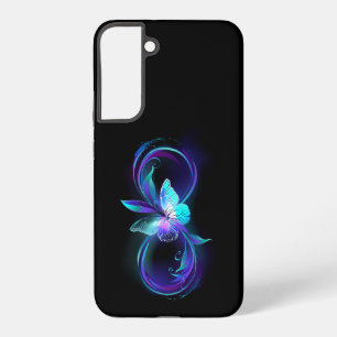 Coque Samsung Galaxy Infini lumineux avec papillon magique