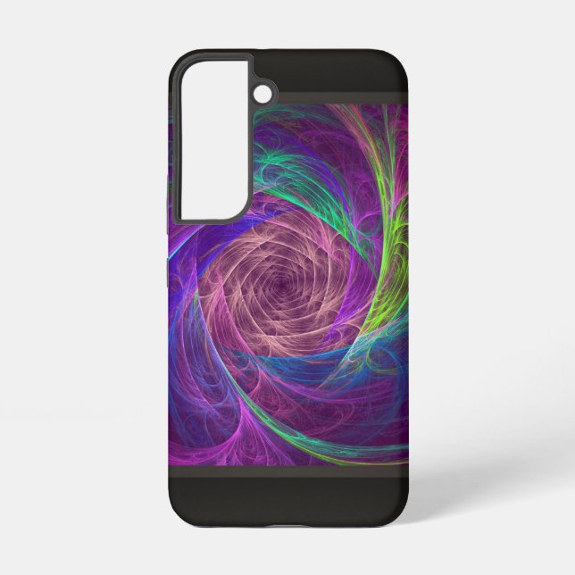 Coque Samsung Galaxy Infinité colorée (Verso)