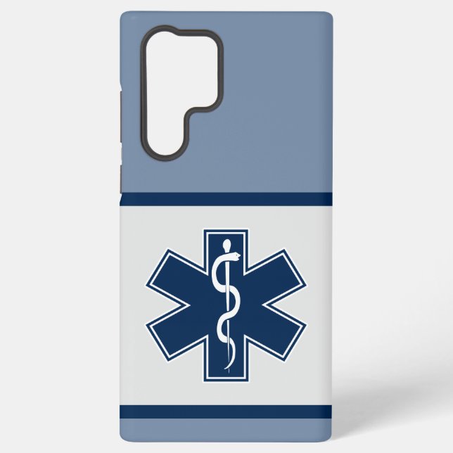 Coque Samsung Galaxy Infirmier ambulancier SMUR (Verso)