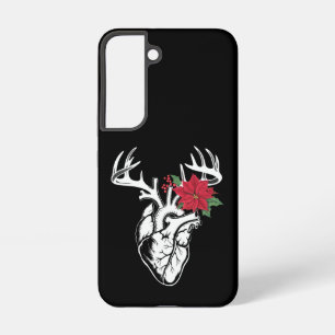 Coque Samsung Galaxy Infirmière Anatomie du coeur Reindeer Coeur Labora