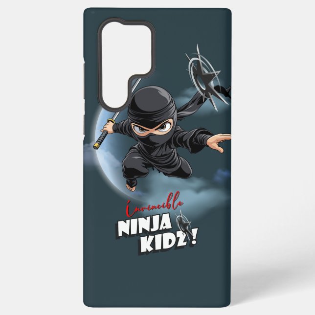 Coque Samsung Galaxy Invincible Ninja Kidz | Les ninjas invincibles (Verso)