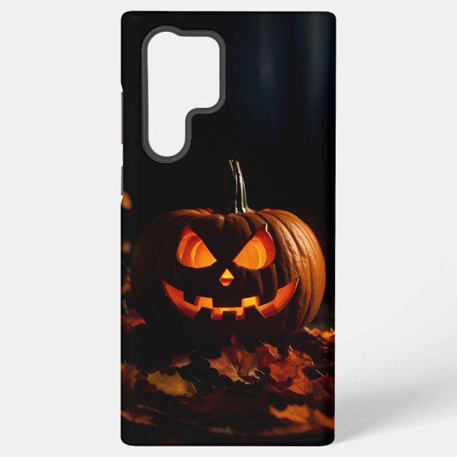 Coque Samsung Galaxy Jack-o-lanterne éffrayant (Verso)