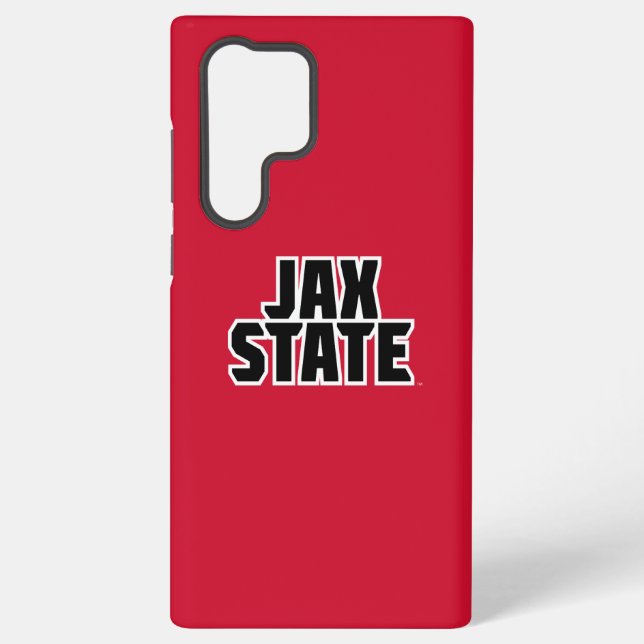 Coque Samsung Galaxy Jacksonville State University JAX STATE Bold Text (Verso)