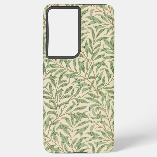 Coque Samsung Galaxy Jardin aux branches de saule de William Morris Fle (Verso)