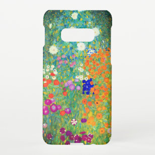 Coque Samsung Galaxy S10E Jardin aux fleurs Gustav Klimt