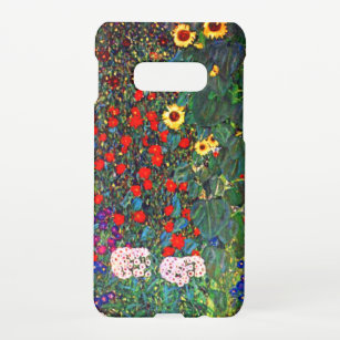 Coque Samsung Galaxy S10E Jardin aux fleurs Gustav Klimt