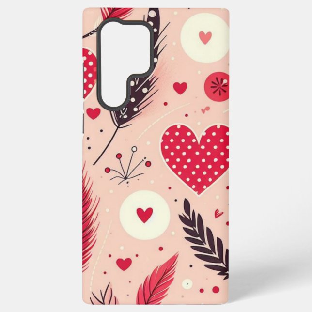 Coque Samsung Galaxy Jardin d'amour de la Saint-Valentin (Verso)