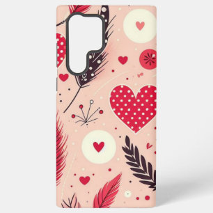 Coque Samsung Galaxy Jardin d'amour fantaisiste de la Saint-Valentin