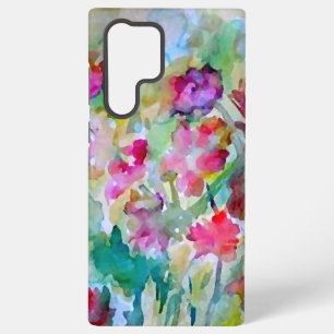 Coque Samsung Galaxy Jardin de fleurs CricketDiane Aquarelle Abstrait
