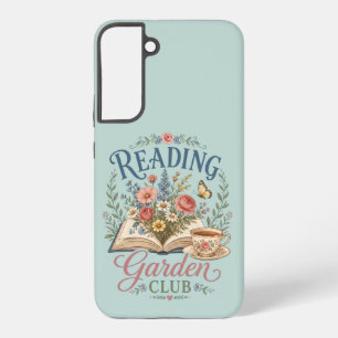 Coque Samsung Galaxy Jardin de lecture Cottagecore Floral Club
