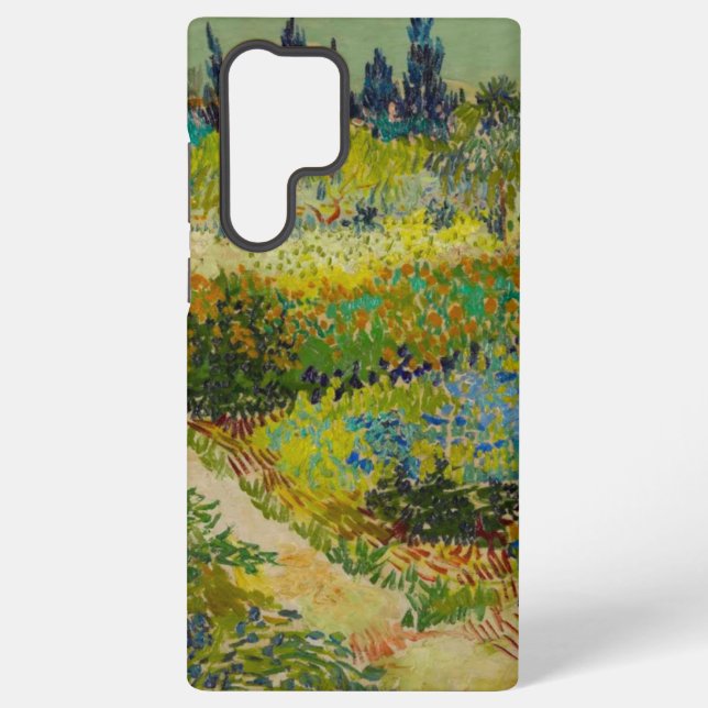 Coque Samsung Galaxy Jardin de Vincent Van Gogh à Arles (Verso)