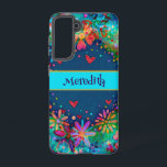 Coque Samsung Galaxy "Jardin d'été" Inspirivity Samsung Coque<br><div class="desc">Ce boîtier de téléphone portable Inspirivity joyeux et coloré sera l'ajout parfait à votre téléphone. Les fleurs et les coeurs ludiques et lumineux sont parfaits pour les ados ou les adultes, et le nom/un mot coque personnalisé ne sera plus jamais égaré. Pour plus d'informations sur mes oeuvres d'art inspirantes quotidiennes,...</div>