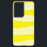 Coque Samsung Galaxy Jaune d'alternance minimale<br><div class="desc">titre</div>