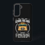 Coque Samsung Galaxy Je suis un aide d'autobus scolaire drôle de rentré<br><div class="desc">Je suis un aide d'autobus scolaire drôle de rentrée des classes</div>
