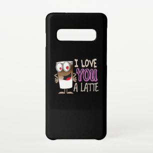 Coque Samsung Galaxy S10 Je t'aime un latte