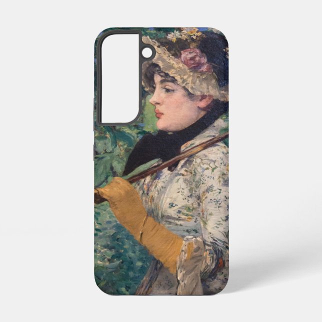 Coque Samsung Galaxy Jeanne (Printemps)  par Édouard Manet (Verso)