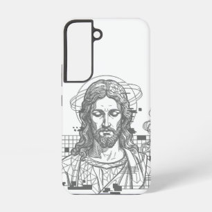 Coque Samsung Galaxy Jésus Grille Rétro Roi des Rois Apocalypse 19:16
