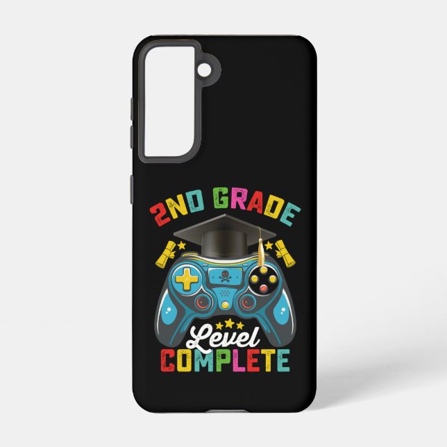 Coque Samsung Galaxy Jeu de 2e année de fin de diplôme Gamer (Verso)