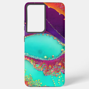 Coque Samsung Galaxy Joli Art De La Plage Abstrait