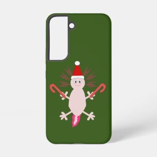 Coque Samsung Galaxy Joli Axolotl de Noël